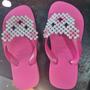 Imagem de Chinelo Bordado Havaianas Infantil Rosa