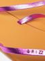 Imagem de Chinelo Brizza Metal Laranja/Roxo