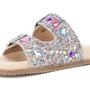 Imagem de Chinelo Casual Feminino Estiloso Luxo Strass