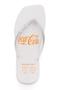 Imagem de Chinelo Coca Cola Alma Square Branco 4387