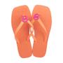 Imagem de Chinelo Coca Cola Coke Sandal Feminino Laranja Neon