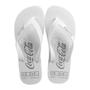 Imagem de Chinelo Coca Cola Color Allen Branco