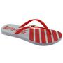 Imagem de Chinelo coca cola feminino cc3473 bloemen branco/vermelho