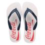 Imagem de Chinelo Coca Cola Lucky Branco