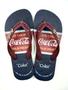 Imagem de Chinelo Coca-Cola Shoes Vintage Bricks Masculino Adulto - Ref CC3488 - Tam 34/46