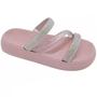 Imagem de chinelo com brilho slide modelo"yasmin"