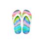 Imagem de Chinelo crocs classic spary dye flip white/multi