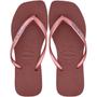 Imagem de Chinelo de Dedo Feminino Havaianas Slim Square Logo Metallic