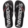 Imagem de Chinelo de Dedo Havaianas Top Logomania 2 Vermelho Rubi Original Unissex Pronta Entrega