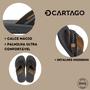 Imagem de Chinelo de Dedo Masculino UltraConfort Cartago Lyon III - Cinza/Preto