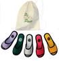 Imagem de Chinelo de Pano 37 / 38 - Coleção Pé & Pano Colors - Verde Bandeira