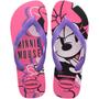 Imagem de Chinelo Dedo Infantil Menina Casual Dia a Dia Borracha Havaianas Top Disney Kid