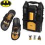 Imagem de Chinelo Dedo infantil Menino Batman com Batcaverna