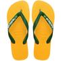 Imagem de Chinelo Dedo Unissex Casual Dia a Dia Clássico Borracha Havaianas Brasil Logo