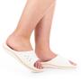 Imagem de Chinelo Fem Kolway Slide Creme/Tangerina KW221-0001