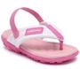 Imagem de Chinelo Feminino Bebe Elastico Dedo Molekinha Leve Macio 