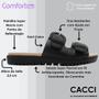 Imagem de Chinelo Feminino Conforto Slide Slip On FlexWave Comfortflex