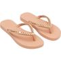 Imagem de Chinelo Feminino de Dedo Casual Dia a Dia Praia Passeio com Aplique de Corrente J-Soft Petite Jolie Pj7122