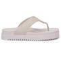 Imagem de Chinelo Feminino De Dedo Tamanco Flatform Papete Basica Casual 