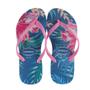 Imagem de Chinelo Feminino Havaianas Floral Azul