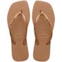 Imagem de Chinelo Feminino Havaianas Slim Square Logo Metallic 4148257