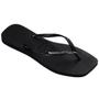 Imagem de Chinelo Feminino Havaianas Slim Square Metallic Preto - 4148