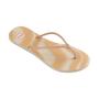 Imagem de Chinelo Feminino Havaianas Tube Gloss Bege Palha - 4149883