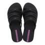 Imagem de Chinelo Feminino Ipanema Diversa Slide - Preto/Lilás