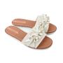 Imagem de Chinelo Feminino Moleca Rasteiro Branco Off - 5297