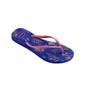 Imagem de Chinelo Feminino Slim Romance Azul/Rosa Havaianas