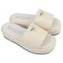 Imagem de Chinelo Feminino Smidt Slide Plataforma Bege - 80203