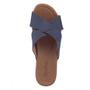 Imagem de Chinelo feminino Usaflex R1853012 slip on rasteiro new blue