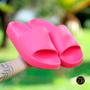 Imagem de Chinelo Feminino Usaflex Rosa Nuvem Slide Poofy Plataforma Ortopédico Soft Confy AG0501