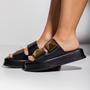 Imagem de Chinelo Flat Feminina Dora Preto