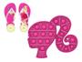 Imagem de Chinelo Grendene Kids Barbie Glam Com Pop It 22788