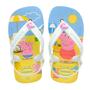 Imagem de Chinelo Havaianas Baby Infantil Bebê Com Elástico Peppa Pig