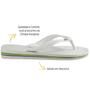 Imagem de Chinelo Havaianas Bandeira Brasil Masculino Branco