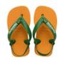 Imagem de Chinelo Havaianas Bebê Infantil Com Elástico Bandeira Brasil