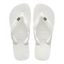 Imagem de Chinelo Havaianas Brasil Light Branco Bandeira Sem Listras 43/44