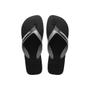 Imagem de Chinelo Havaianas Dual Preto/Cinza Aço - 37/38