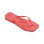 Imagem de Chinelo havaianas femininas slim square lisa original c/nf