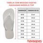 Imagem de Chinelo Havaianas Feminino Original Top Branco 33/34 ao 41/42