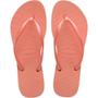 Imagem de Chinelo Havaianas Feminino SLIM 37/38 Rosa Peach