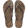 Imagem de Chinelo Havaianas Feminino SLIM Animals 37/8 Cafe