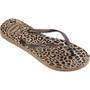 Imagem de Chinelo Havaianas Feminino SLIM Animals 39/0 Cafe