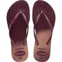 Imagem de Chinelo Havaianas Feminino SLIM GLOSS 39/0 Terra Roxa