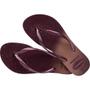 Imagem de Chinelo Havaianas Feminino SLIM GLOSS 39/0 Terra Roxa