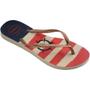 Imagem de Chinelo Havaianas Feminino SLIM Nautical 35/6 Rose GOLD