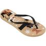 Imagem de Chinelo Havaianas Feminino SLIM PETS 35/36 Dourado