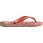 Imagem de Chinelo Havaianas Feminino TOP Animals 39/0 Rosa Ballet